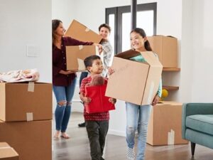 moving into new housing