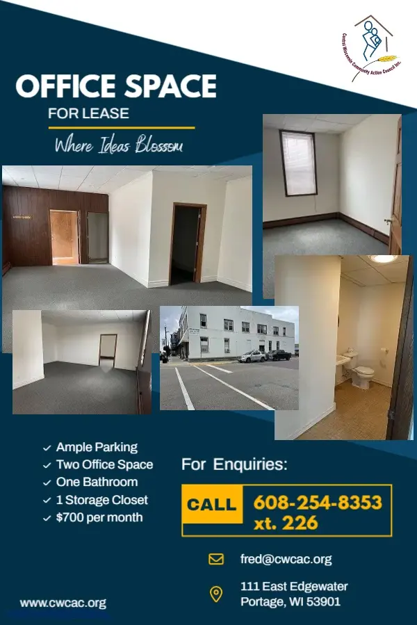 Office Space for Rent in Portage